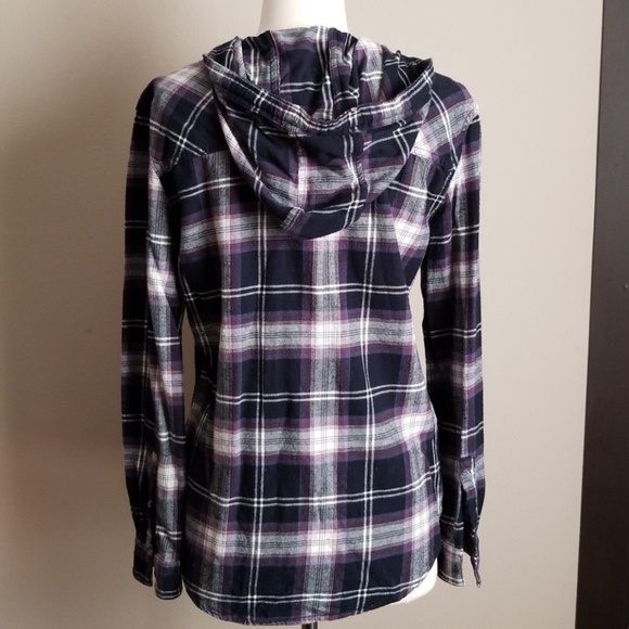 Hooded Flannel shirt Garage XS - Picture 7 of 7